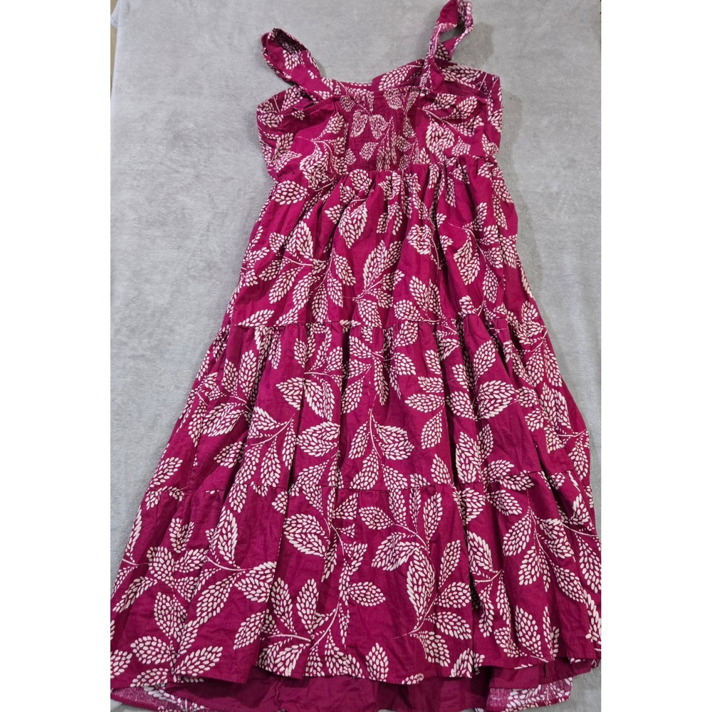 Belle Isle by Torrid Linen Blend Maxi Dress Size 3X Tiered Smocked Euro Summer - Picture 3 of 12